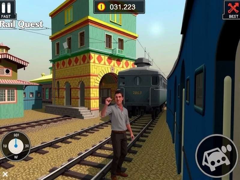 Lucknow Rail Quest Game Screenshot